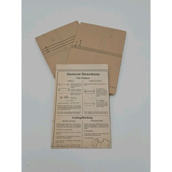 Simplicity Sewing Patterns 7967 Skirt Split Skirt Top Size P 12 16 4 Patterns - Picture 4 of 8